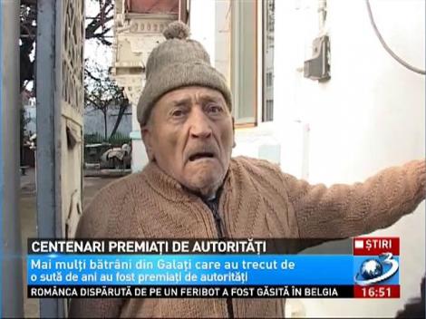 Mai mulţi bătr&acirc;ni din Galaţi care au depăşit o sută de ani &icirc;şi sărbătoresc ziua de naştere &icirc;n această perioadă
