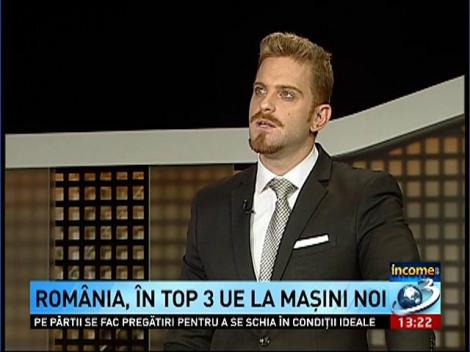 Income. Rom&acirc;nia, &icirc;n top 3 UE la maşini noi