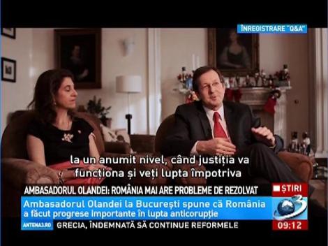 Ambasadorul Olandei: Rom&acirc;nia mai are probleme de rezolvat