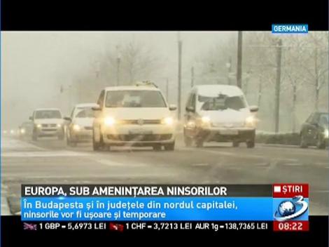 Europa, sub ameninţarea ninsorilor