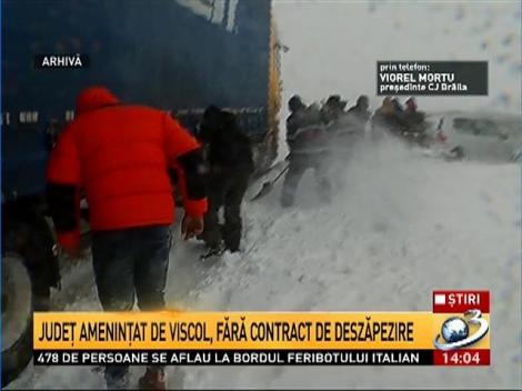 Deszăpezire lăsată pe m&acirc;na primarilor.