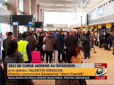 Aeroport Henri Coandă: Situaţia este din ce în ce mai bună