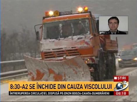 Autorităţile au decis să &icirc;nchidă A2