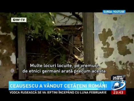 Ceauşescu a v&acirc;ndut cetăţeni rom&acirc;ni