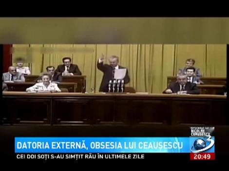 Datoria externă, obsesia lui Ceauşescu