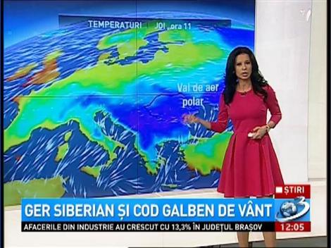 Temperaturi de p&acirc;nă la -31 de grade