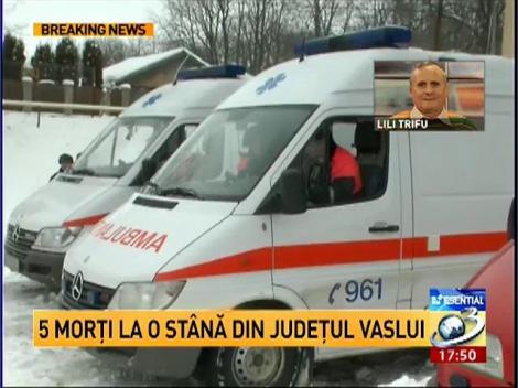 5 morţi la o stână din judeţul Vaslui