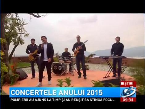 Concertele anului 2015 &icirc;n Rom&acirc;nia