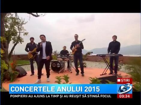 Concertele anului 2015 în România