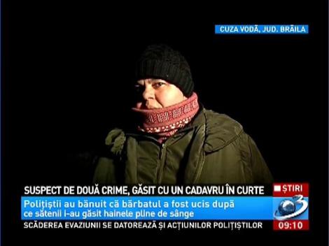 Trupul bărbatului dispărut &icirc;n seara de Revelion, găsit &icirc;ngropat &icirc;n curtea gazdei sale. Principalul suspect a fost reţinut