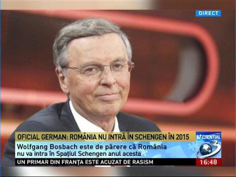 Oficial german: România nu intră în Schengen în 2015