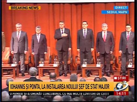 Imagini de la ceremonia de &icirc;nvestire a generalului Nicolae Ciucă