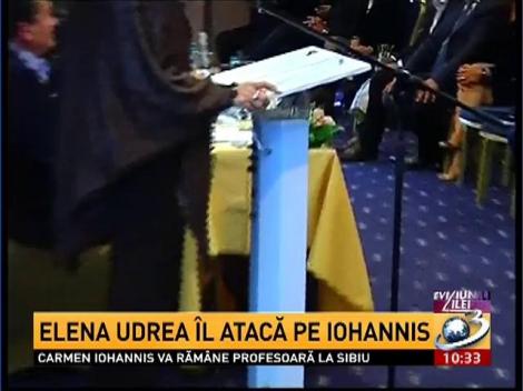 Elena Udrea &icirc;l atacă pe Iohannis