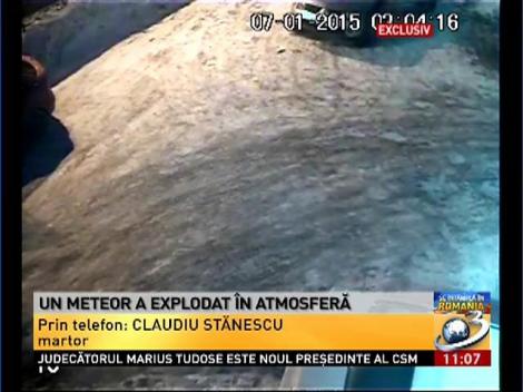 Martor al fenomenului astronomic: M-am panicat. Era o sferă galben-portocalie care se &icirc;ndrepta către păm&acirc;nt!