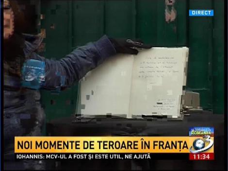 Doliu şi mesaje de condoleanţe la poarta Ambasadei Franţei din Rom&acirc;nia