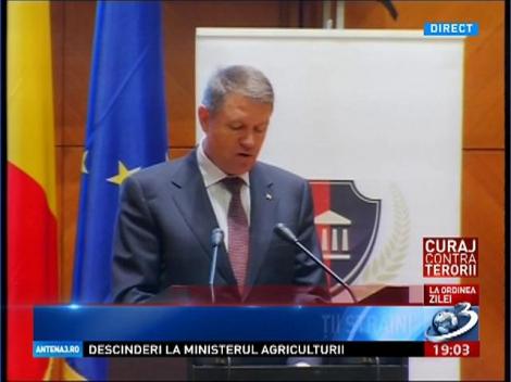 Iohannis, întâlnire cu studenţii străini