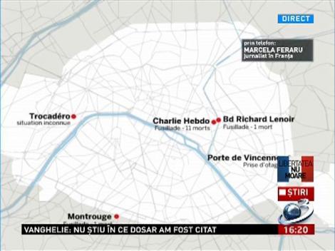 Atacuri teroriste &icirc;n serie, Franţa este paralizată