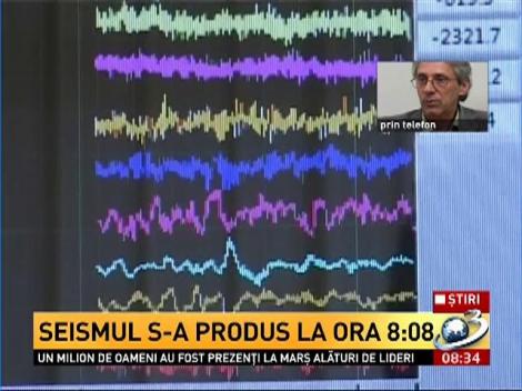 Cutremur, în această dimineaţă în Vrancea