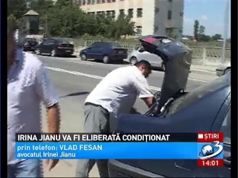 Irina Jianu va fi eliberată condiţionat