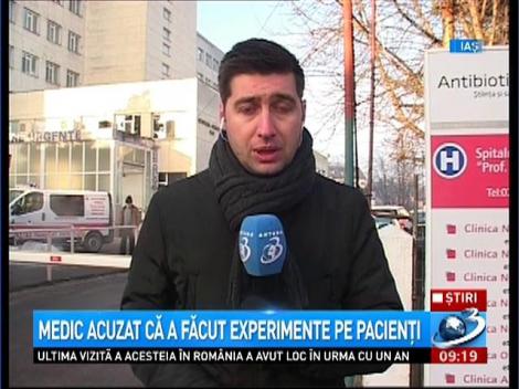 Medic acuyat că a făcut experimente pe pacienți