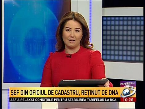 Șef din Oficiul de Cadastru, reținut de DNA