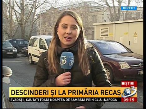 Percheziții la Primăria Recaș