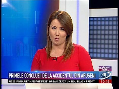 Primele concluzii de la accidentul din Apuseni