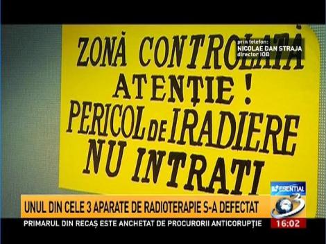 Un aparat de radioterapie de la Institutul Oncologic Bucureşti S-A DEFECTAT. Aparatul asigura 140 de şedinţe ZILNIC