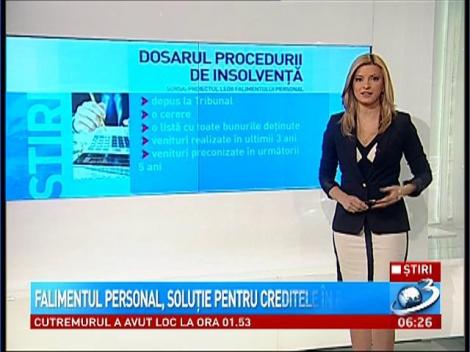 Falimentul personal, soluție pentru creditele &icirc;n franci