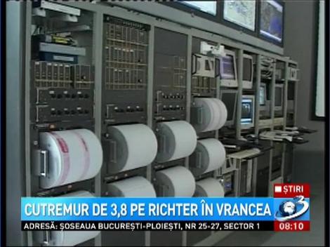 Cutremur de 3,8 pe Richter &icirc;n Vrancea