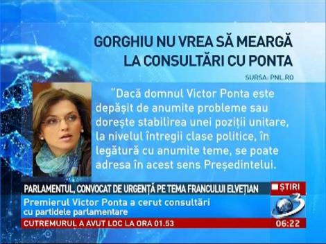 Parlamentul, convocat de urgență pe tema francului elvețian