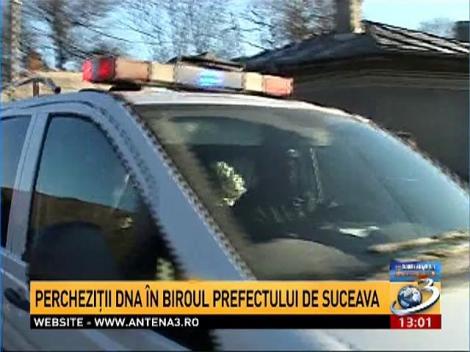 Percheziții DNA &icirc;n biroul prefectului de Suceava