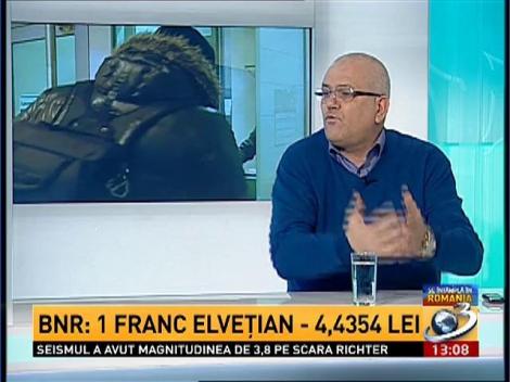 BNR: 1 franc elvețian - 4,4354 lei