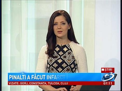 Pinalti a făcut infarct în închisoare