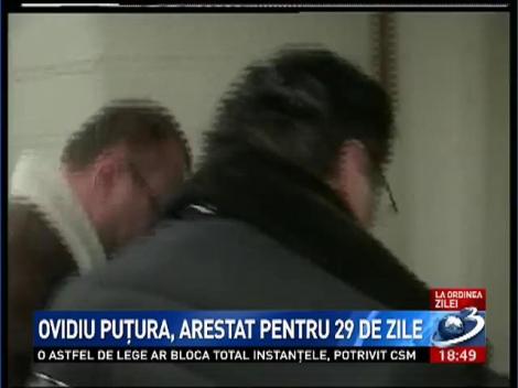 Ovidiu Puţura, arestat pentru 29 de zile