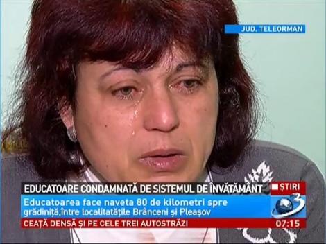 Educatoare condamnată de sistemul de &icirc;nvățăm&acirc;nt