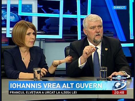 Iohannis vrea alt Guvern