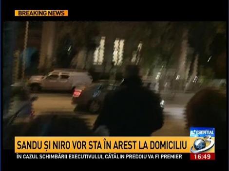 Sandu şi Niro, în arest la domiciliu