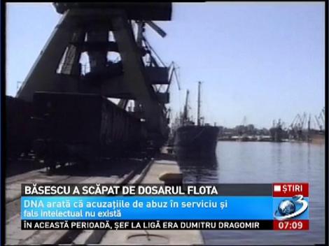 Băsescu a scăpat de dosarul Flota