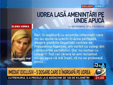 Q&A: Udrea lasă amenințări pe unde apucă