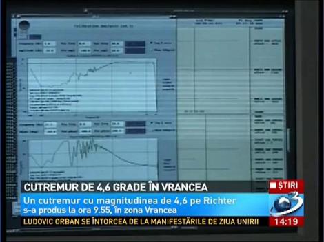 CUTREMUR în Vrancea. Ce intensitate a avut seismul