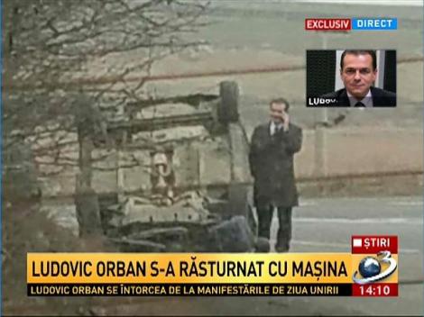 Orban: Mașina a derapat și am lovit parapetul