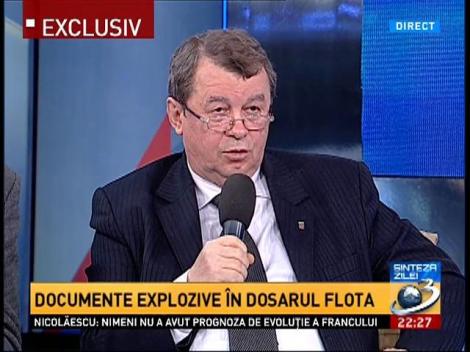 Expertul din dosarul "Flota", la Sinteza zilei: &Icirc;n 89, valoarea reală a flotei Rom&acirc;niei era de 3 miliarde de dolari
