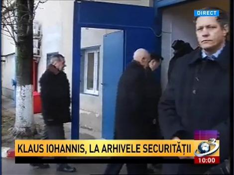 Klaus Iohannis, la arhivele Securităţii