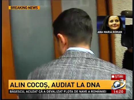 Alin Cocoş, audiat la DNA