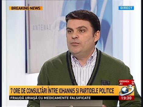 Radu Tudor: "Cred că entuziasmul meu este anulat de atitudinea de astăzi a lui Klaus Iohannis