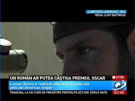 Un rom&acirc;n ar putea c&acirc;ştiga Premiul Oscar. Lucian Boicu a realizat efectele vizuale pentru American Sniper
