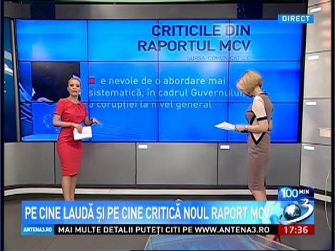 Pe cine laudă și pe cine critică noul raport MCV