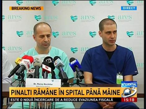 Ce spun medicii despre starea de sănătate a lui Gheorghe Ştefan