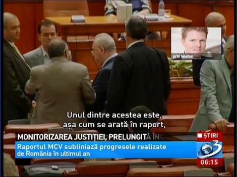 Monitorizarea justiţiei, prelungită încă un an